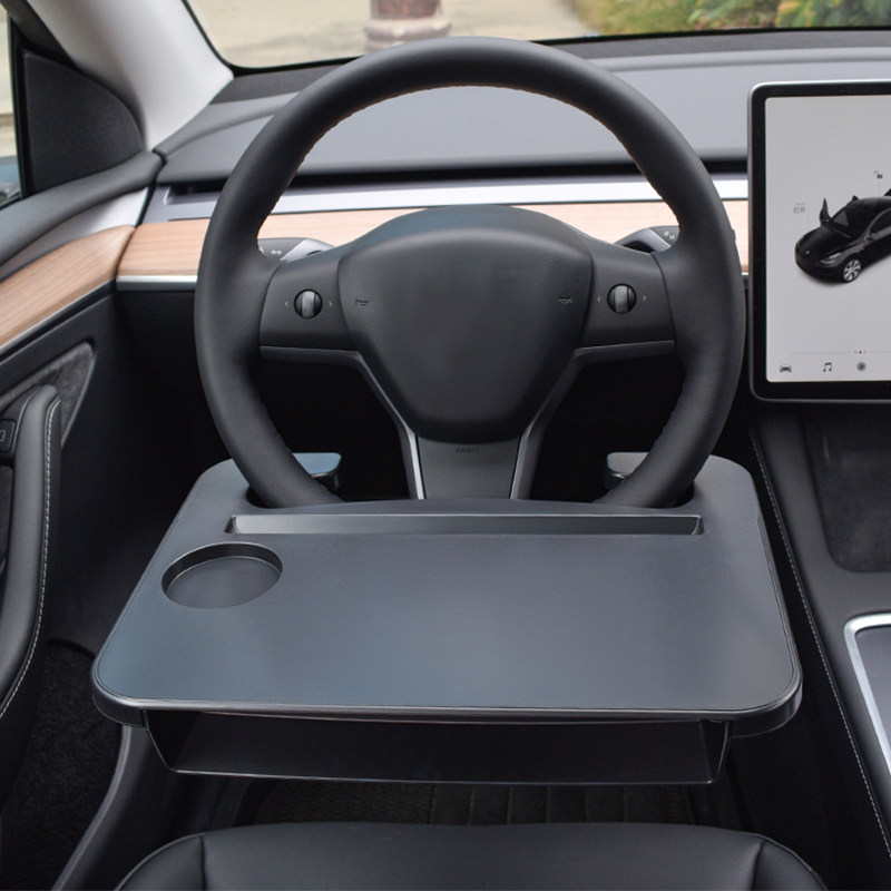 2-in-1 Car Steering Wheel Tray & Seat Gap Filler