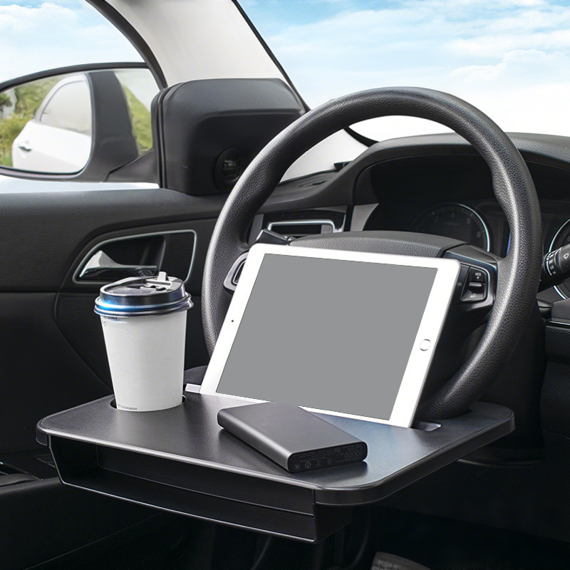 2-in-1 Car Steering Wheel Tray & Seat Gap Filler