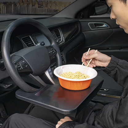 2-in-1 Car Steering Wheel Tray & Seat Gap Filler