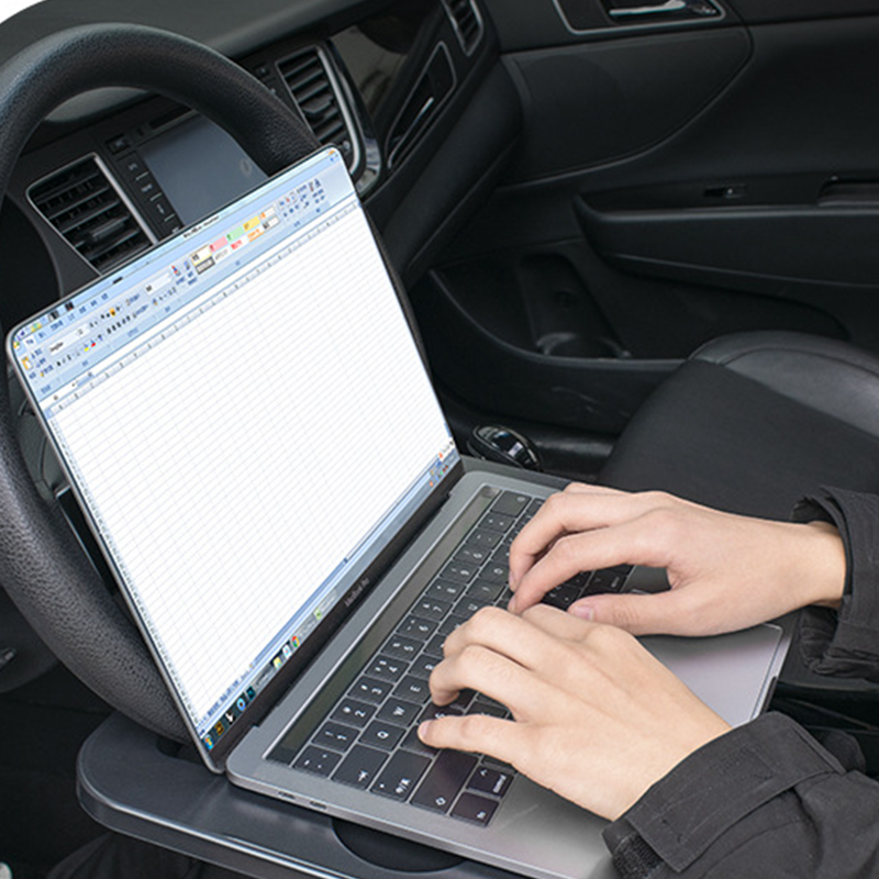 2-in-1 Car Steering Wheel Tray & Seat Gap Filler