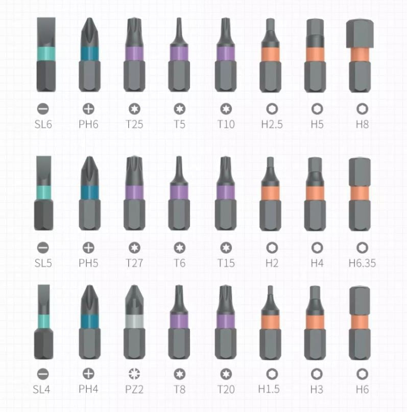 24 in 1 Ratchet Screwdriver Set