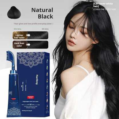 ⏳Time-Limited Special⏰Herbal Hair Dye Comb for Home Use