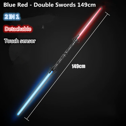 2023 New Cyberpunk Laser Sword，Sound effects, scalable, seven colors，cosplay props