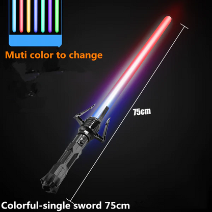 2023 New Cyberpunk Laser Sword，Sound effects, scalable, seven colors，cosplay props
