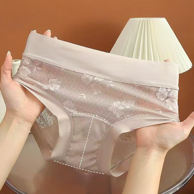 Women's Floral Lace Seamless Panties