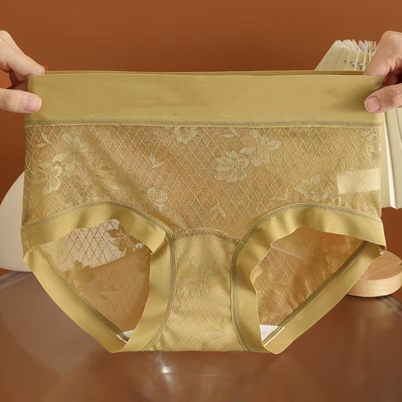 Women's Floral Lace Seamless Panties