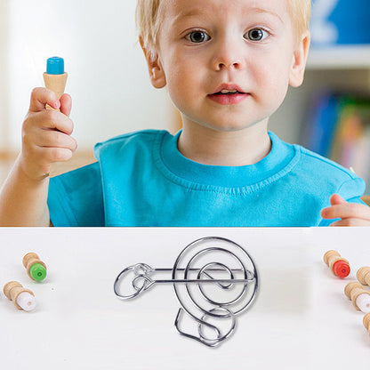 Metal Wire Puzzles - Educational and Entertaining