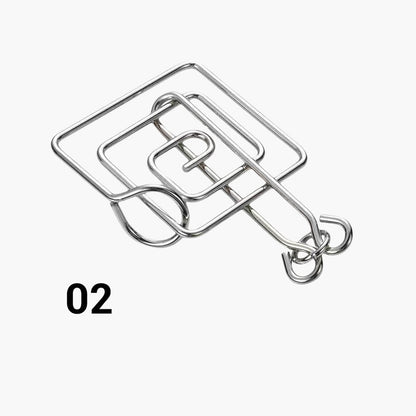 Metal Wire Puzzles - Educational and Entertaining