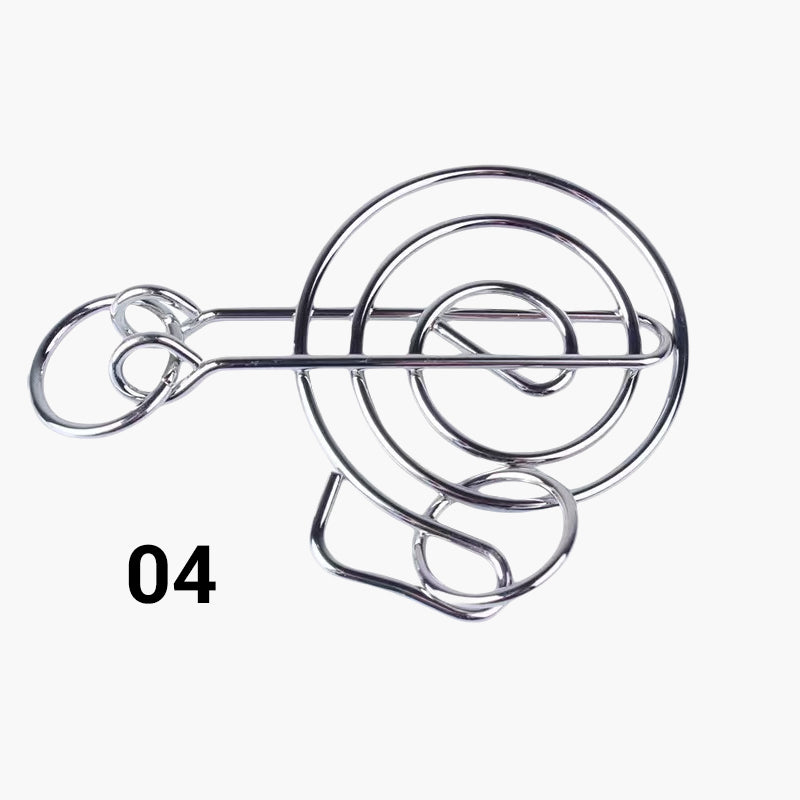 Metal Wire Puzzles - Educational and Entertaining