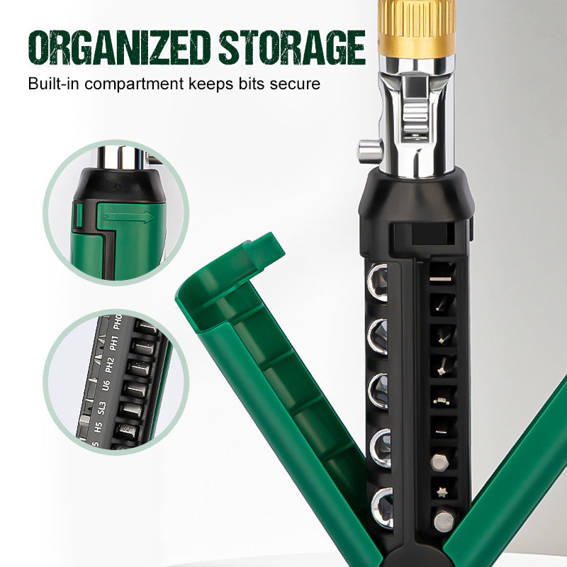 🔥 LAST DAY PROMOTION - 50%OFF 🔥 14-in-1 Adjustable Ratchet Screwdriver