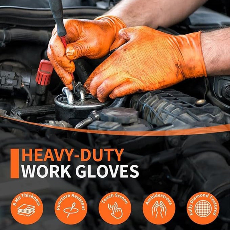 Super wear-resistant nitrile gloves 30 PCS
