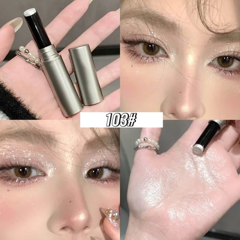 Fine Glitter Long-Lasting Highlighting Stick