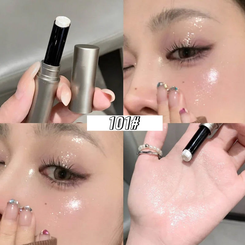 Fine Glitter Long-Lasting Highlighting Stick