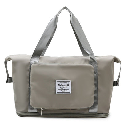 Large capacity folding travel bag