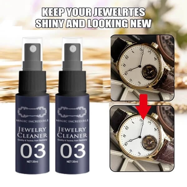 🤩Limited Time Promotion 50% OFF🤩JEWELRY CLEANER SPRAY - RESTORING THE LUSTER✨