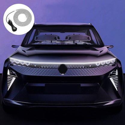 🔥【Dynamic Scan HoodBeam Kit】- 33% OFF! Light up your hood with hypnotic smooth scanning effects! ✨🚗