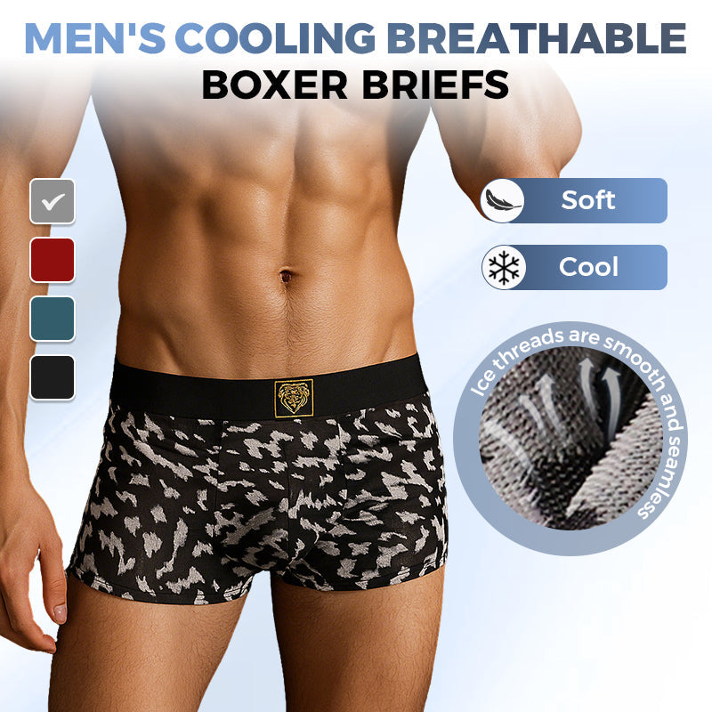 Men's Cooling Breathable Boxer Briefs
