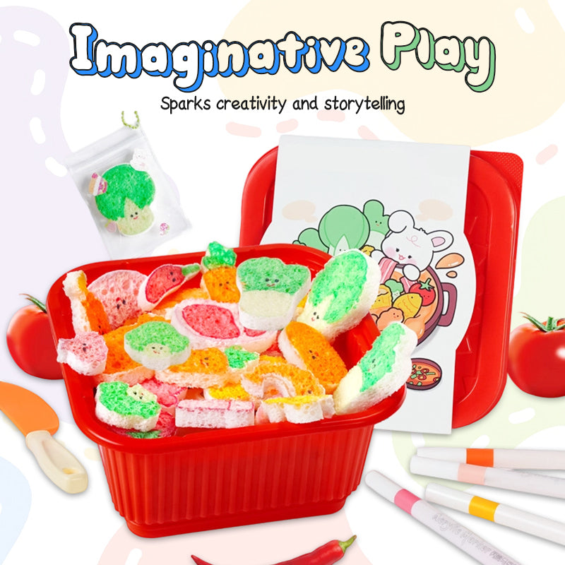 🔥HOT SALE 48% OFF -🍅Fun Puffy Foam DIY Squishy Kit