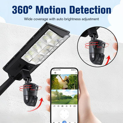 Smart Solar Street Light with Motion Sensor