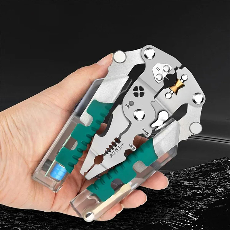 🎉New Year's Gift 50% OFF!🔧Multifunctional Folding Electrician's Pliers (Voltage Detection + 10+ Functions) - Compact & Safe for Electricians/DIY!