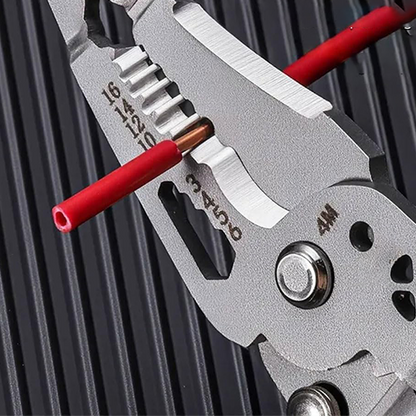 🎉New Year's Gift 50% OFF!🔧Multifunctional Folding Electrician's Pliers (Voltage Detection + 10+ Functions) - Compact & Safe for Electricians/DIY!