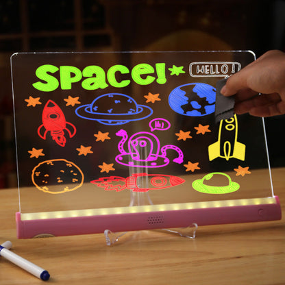 Children's Light-Up Drawing Board DIY Set