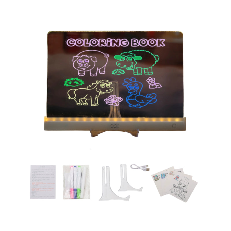 Children's Light-Up Drawing Board DIY Set