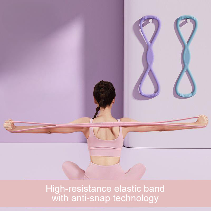 Figure 8 Fitness Resistance Band with Handles