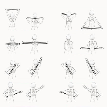 Figure 8 Fitness Resistance Band with Handles