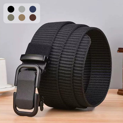 🛡️ BUY 2 GET 1 FREE! ✨ Men's Tactical Nylon Belt - Heavy-Duty Buckle & Adjustable Fit, Ideal for Outdoor/Work/Daily Use 🔥📦