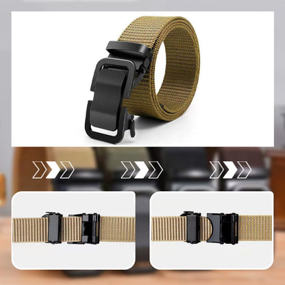 🛡️ BUY 2 GET 1 FREE! ✨ Men's Tactical Nylon Belt - Heavy-Duty Buckle & Adjustable Fit, Ideal for Outdoor/Work/Daily Use 🔥📦