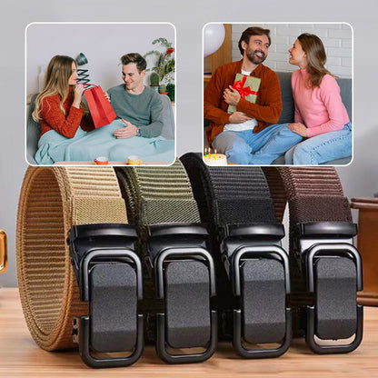 🛡️ BUY 2 GET 1 FREE! ✨ Men's Tactical Nylon Belt - Heavy-Duty Buckle & Adjustable Fit, Ideal for Outdoor/Work/Daily Use 🔥📦