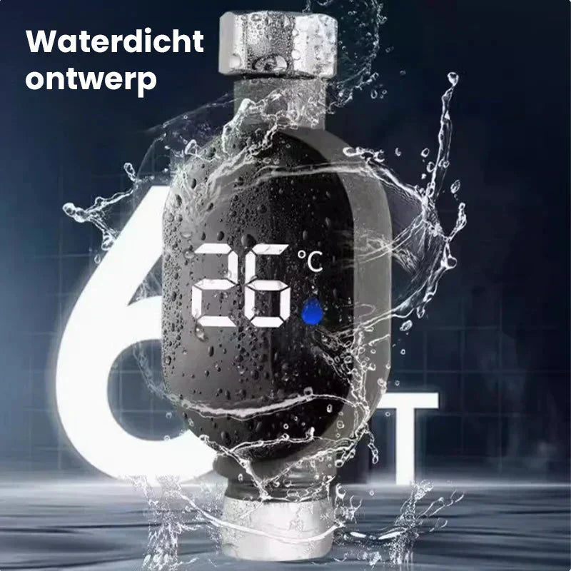 🚿 BUY 2 GET 1 FREE! - Shower Thermometer🌡️ Instant Digital Display, Waterproof & Easy Install for Safe Bathing 👶📦