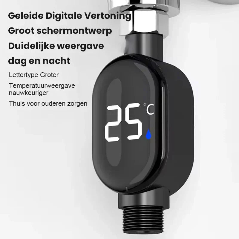 🚿 BUY 2 GET 1 FREE! - Shower Thermometer🌡️ Instant Digital Display, Waterproof & Easy Install for Safe Bathing 👶📦