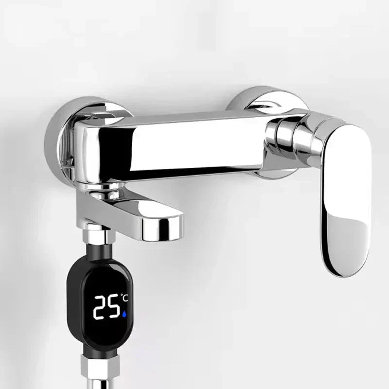 🚿 BUY 2 GET 1 FREE! - Shower Thermometer🌡️ Instant Digital Display, Waterproof & Easy Install for Safe Bathing 👶📦