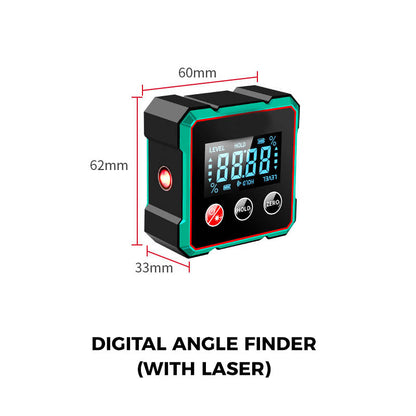 🎉Final day: 50% OFF🎉Magnetic Digital Angle Finder with Electronic Laser