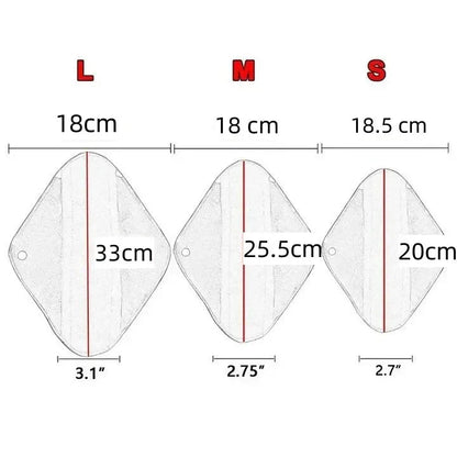 💖Reusable pads that can be used for at least 4 years (Random color)