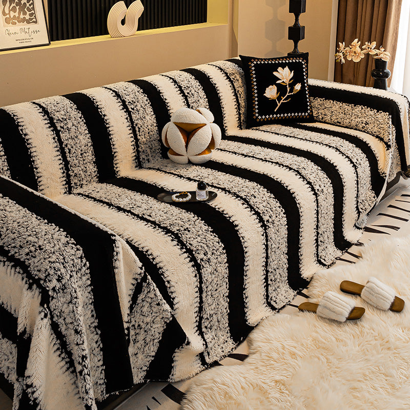 💥Soft Plush Non-Slip Couch Cover