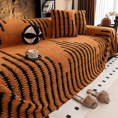 💥Soft Plush Non-Slip Couch Cover