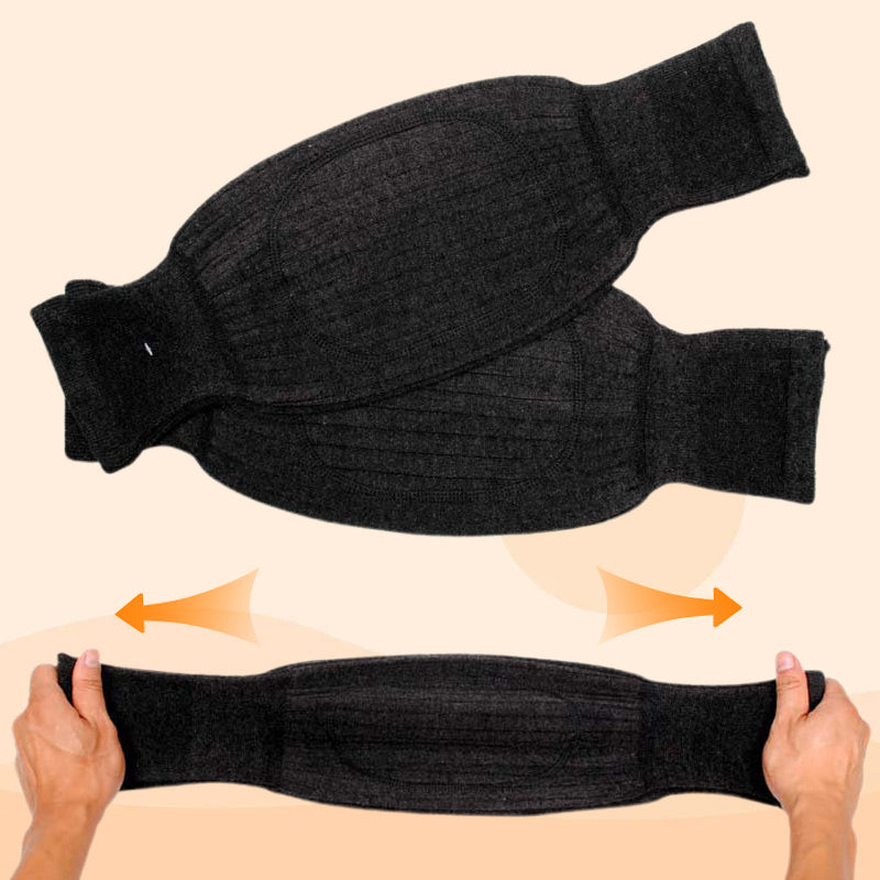 Universal Cold Protection Thickened Faux Furred Knee Pads