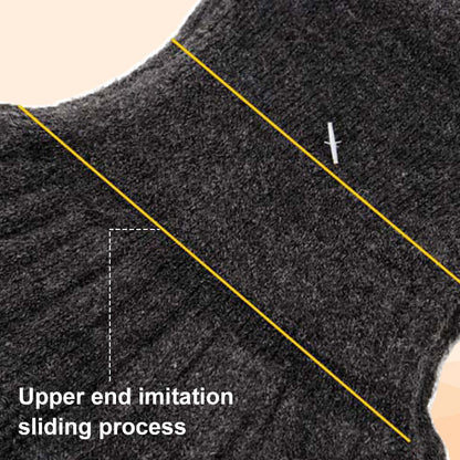 Universal Cold Protection Thickened Faux Furred Knee Pads