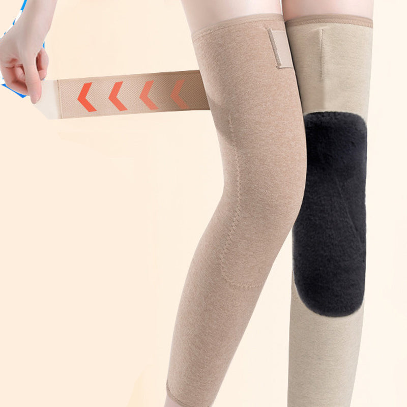 🔥Hot Sale Deals-Winter Seamless Knee Warmers with Pockets