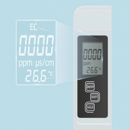 💧 BUY 2 GET 3! ✨ 3-in-1 TDS Water Quality Tester - Measures pH, Chlorine and Hardness with LCD Display for Pools and Aquariums 🌊📱