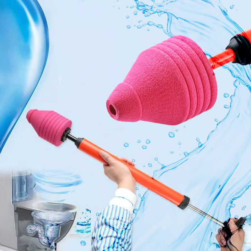 ⏰Last Day Promotion 50% OFF - 🏆Multipurpose Household High Pressure Toilet Plunger