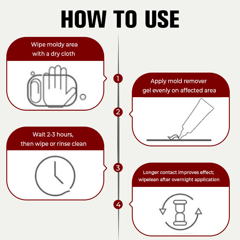 Powerful Mold Remover Gel for Home Use