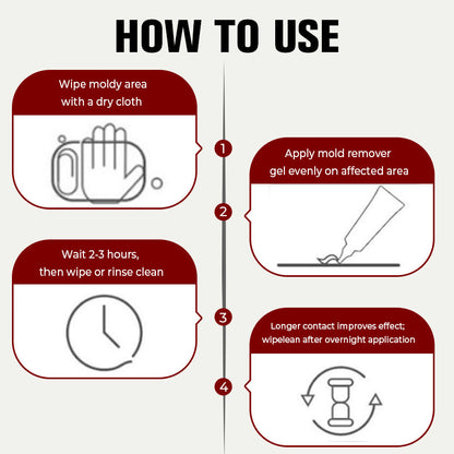Powerful Mold Remover Gel for Home Use