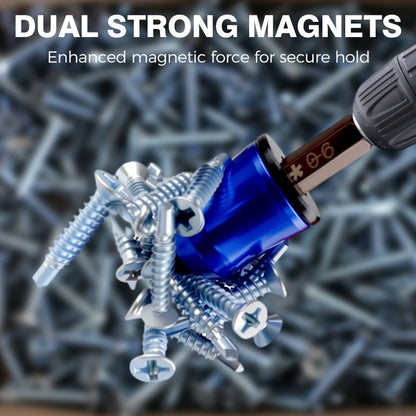 ⚡3-in-1 Magnetic Screwdriver Ring – Quick Bit Swap, Secure Hold & Portable
