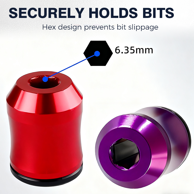 ⚡3-in-1 Magnetic Screwdriver Ring – Quick Bit Swap, Secure Hold & Portable