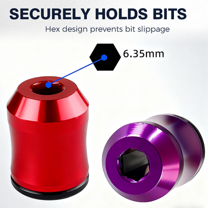 ⚡3-in-1 Magnetic Screwdriver Ring – Quick Bit Swap, Secure Hold & Portable
