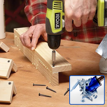 ⚡3-in-1 Magnetic Screwdriver Ring – Quick Bit Swap, Secure Hold & Portable